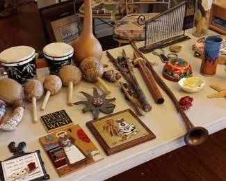 Maracas, shakers, fun things for kids to explore