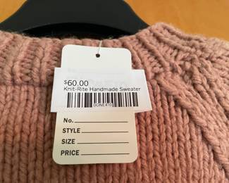 Knit-Rite Handmade Sweater
