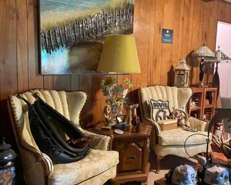 Antique Wingback Chairs