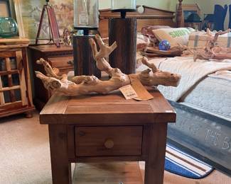 Wooden Side Table