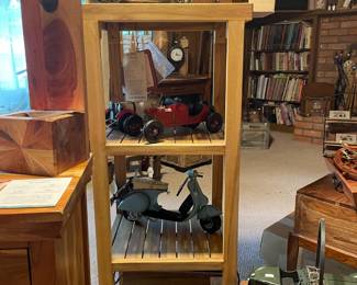Wooden Shelf, Model Cars
