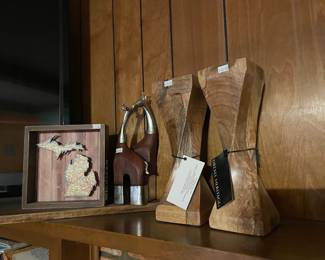 Wooden Candle Holders