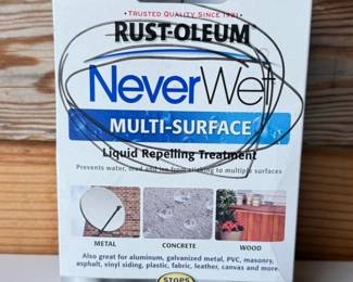 40 RustOleumNeverWetFrostedClearLiquidRepellingTreatment