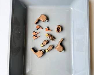 148 VariousCopperBrassGroundingHardware