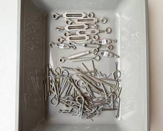 57 HairPinsSmallTurnBucklesCotterPins