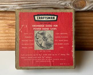 36 CraftsmanKromedgeDadoforPowerHandSaws