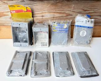 106 ElectricalBoxesVerticalHorizontalDuplexCovers