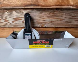 119 DrywallMudPanPuttyKnives