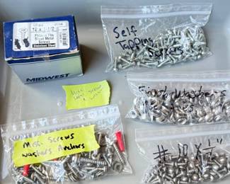 163 MixofMiscScrewsWashers