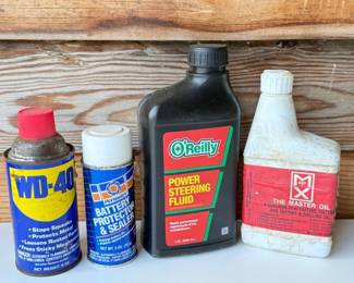 46 WD40BatteryProtectorSealerPowerSteeringFluid