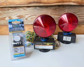 112 12VMagneticTowLightKitTrailerWiringKit