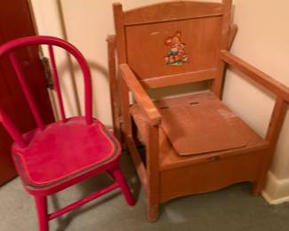 Vintage Child’s Chairs