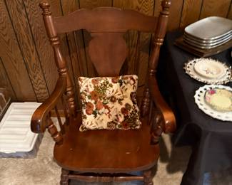 Wooden Rocking Chair