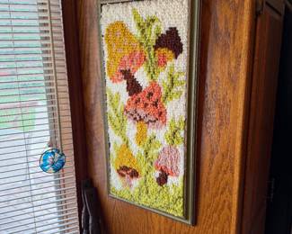 Vintage Mushroom Wall Art