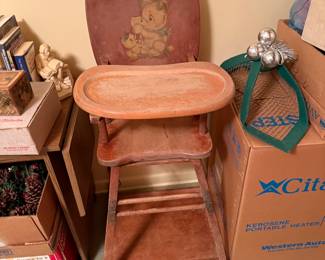 Antique High Chair