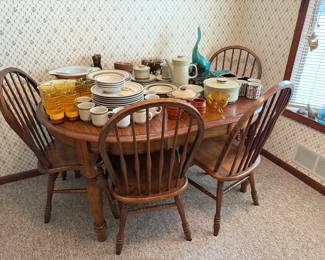 Dining Room Table with Four Chairs