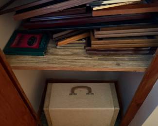 Picture Frames/Sewing Machine
