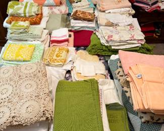 Vintage MCM Linens