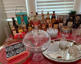 Vintage Liquor Bottles