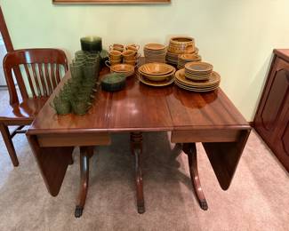 Duncan Phyfe Drop Leaf Table