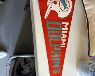 The Dolphins Perfect Season memorabilia. 1972 some signed photos.