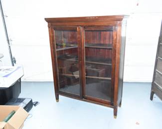Mahogany Sliding door Bookcase