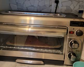 Lots of kitchen smile appliances