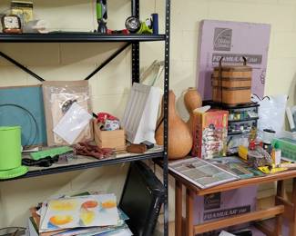 Lots of craft supplies
