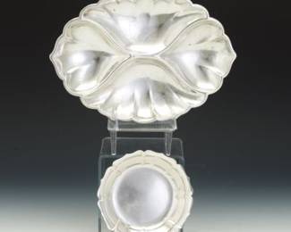 Two Sterling Silver Dishes, by Frank W. Smith and Black, Starr Gorham