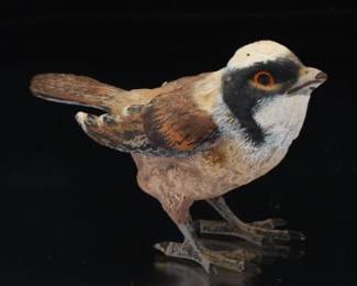 ColdPainted Vienna Bronze Figure of a Bird, Austria, early 20th century