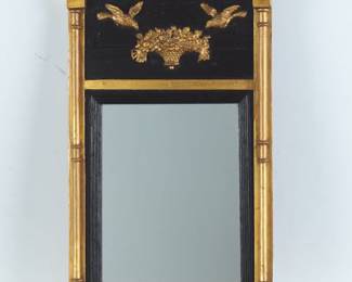 FederalStyle Salesman Sample Pier Mirror, Early 19th Century