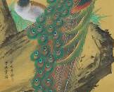 Chinese Vintage Hand Painted Silk on Paper Hanging Scroll, by Hungbao Lao