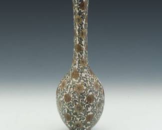 Japanese Cloisonne Bottle Vase