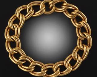 18K Bold Italian Link Bracelet