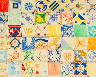 Paula Such Silk Twill Scarf