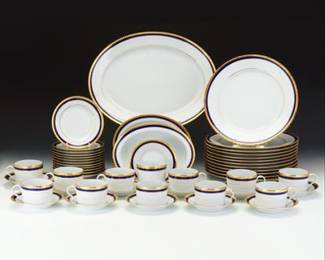 Limoges Blue Band Set