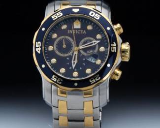 Invicta Pro Diver Quartz Chronograph Wristwatch