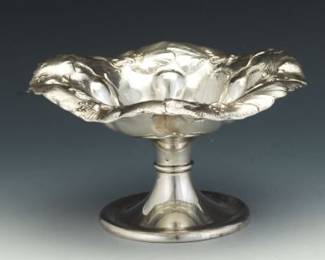 Art Nouveau Sterling Silver Tazza