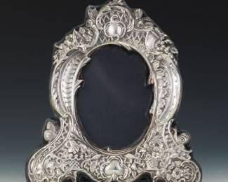 Sterling Silver Clad Picture Frame
