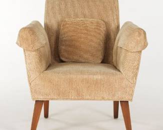 MCM Upholstered Lounge Chair