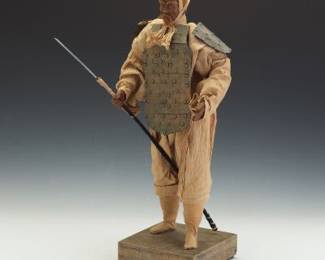 Japanese Figurine of a Warrior
