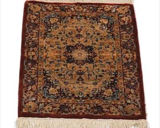Smaller Chinese Silk Rug