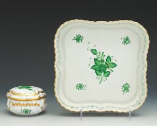 Herend Chinese Bouquet Table Items
