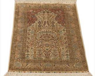 Fine Persian Qum Silk Rug