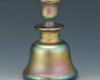 Steuben Aurene Art Glass Perfume Bottle