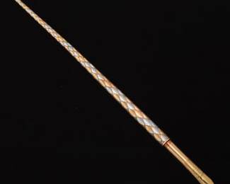Tiffany Co. 14K Gold Weave Dip Pen, No. 5 Nib