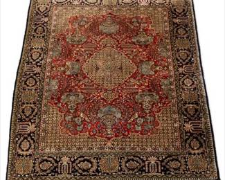 Pure Silk Ghum Qum Carpet