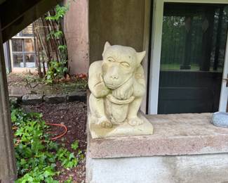 125 pound garden gargoyle