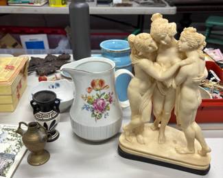 Lots more bric-a-brac not pictured here