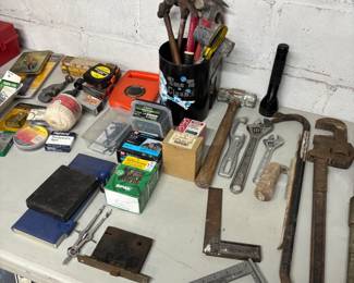 Tools, Wrenches, Hammers, and more